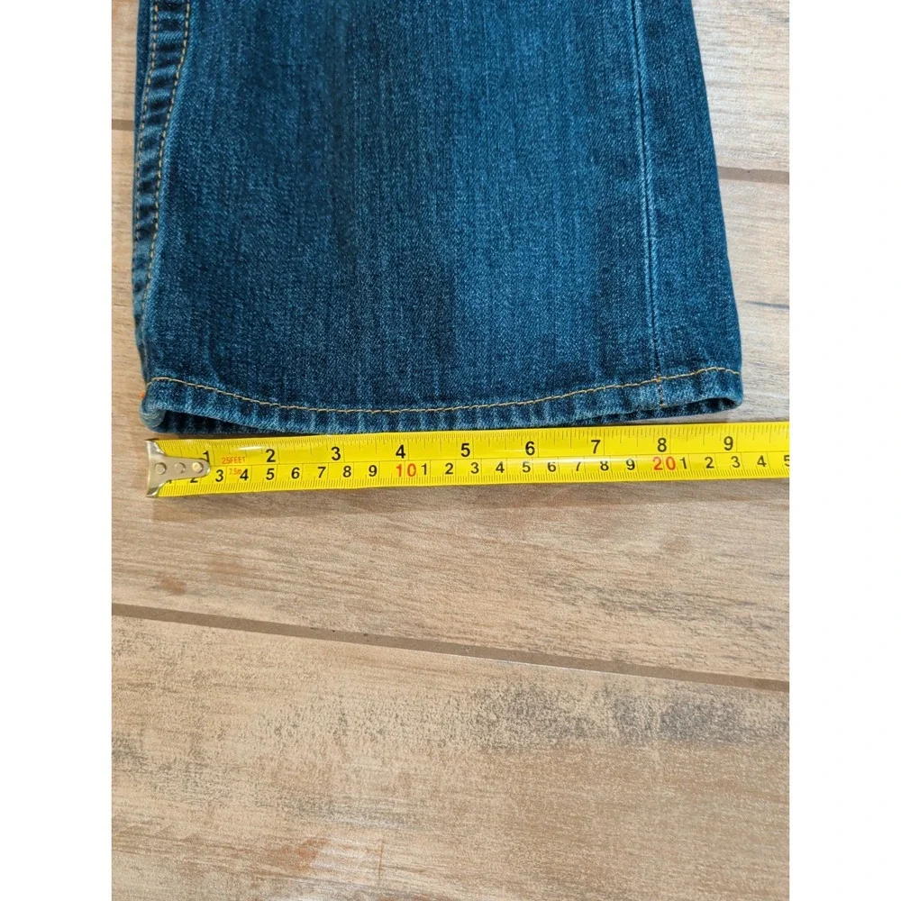 Vtg Y2K True Religion Billy Jeans Mens 33 Made in USA Straight Flap Pocket Denim